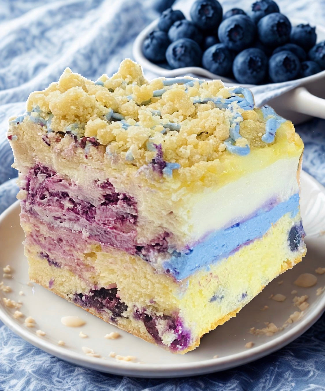 Blueberry Delight Cheesecake (1 slice)