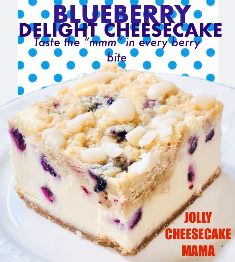 Blueberry Delight Cheesecake (1 slice)