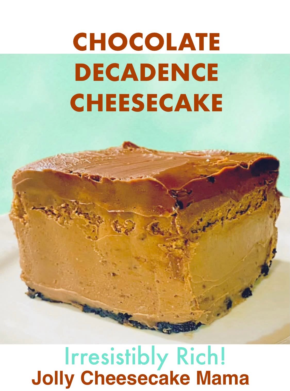 Chocolate Decadence Cheesecake (1 slice)