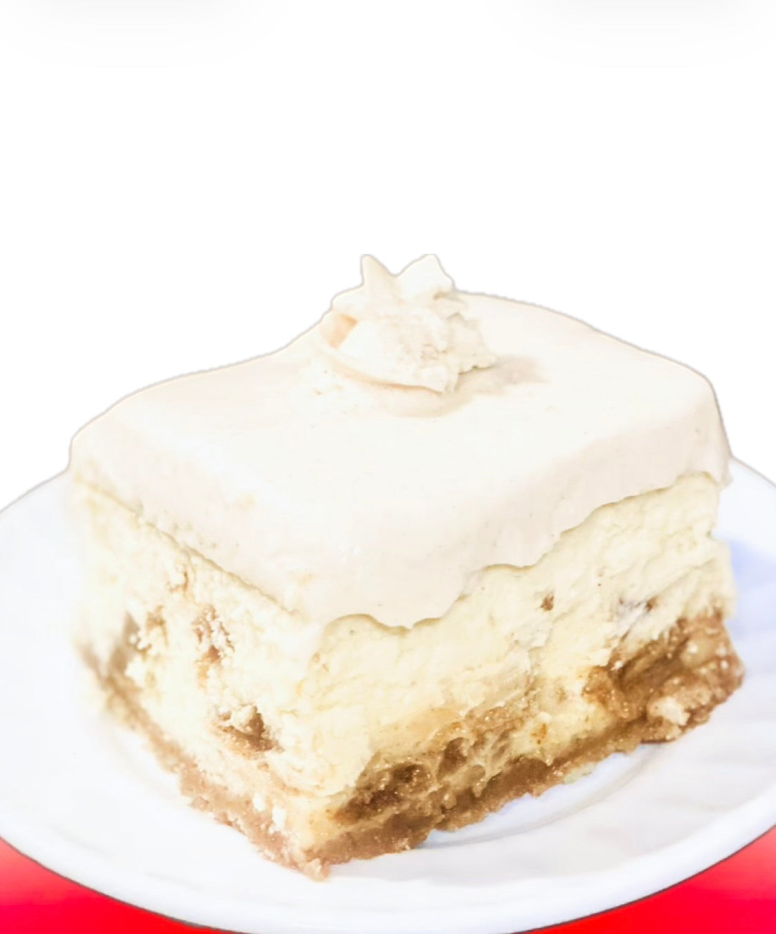 Cinnamon Roll Cheesecake (1 slice)