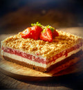 Strawberry Delight Cheesecake (Entire Cake- 9 slices)