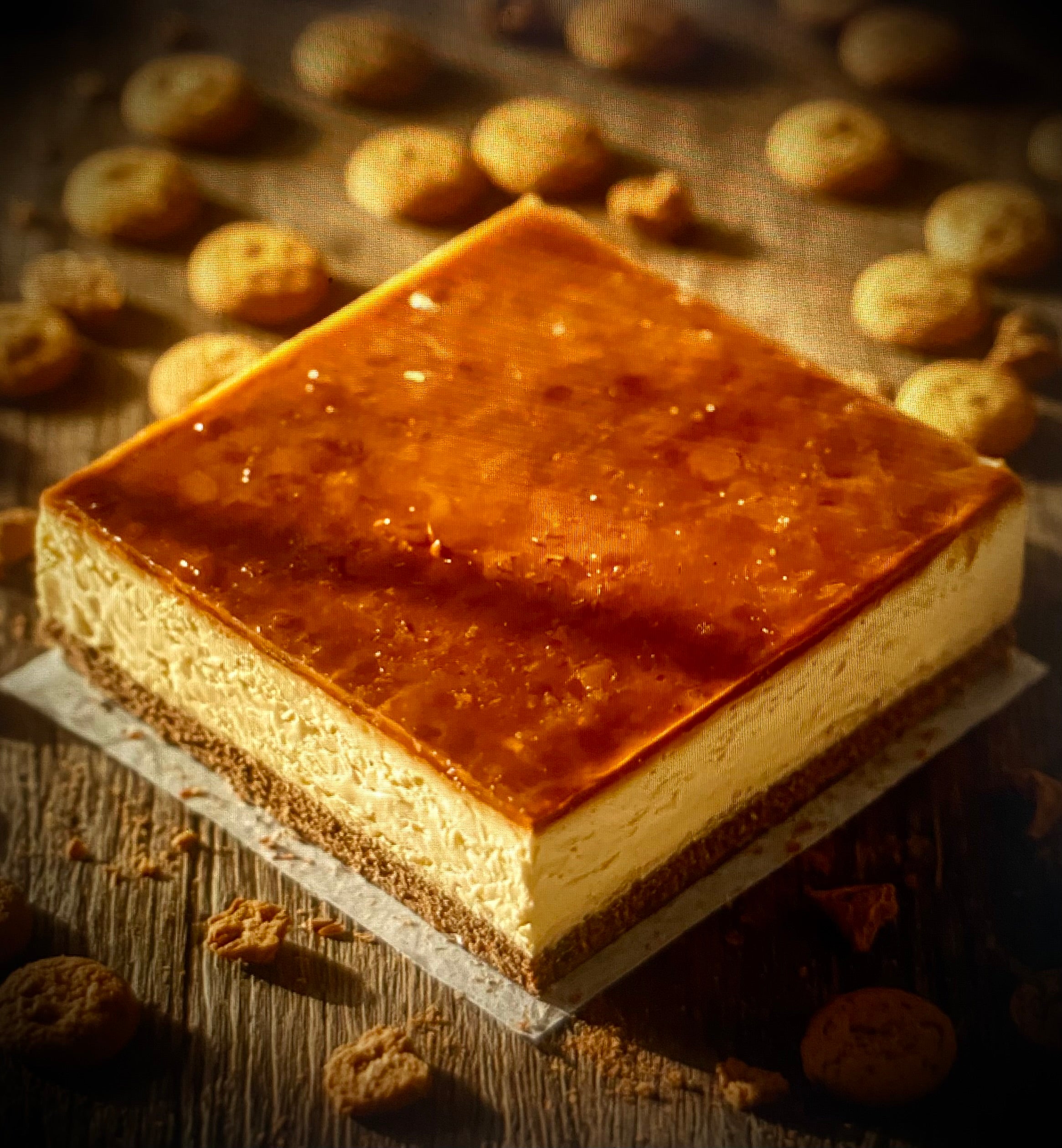 Biscoff Cheesecake (Entire Cake- 9 slices)