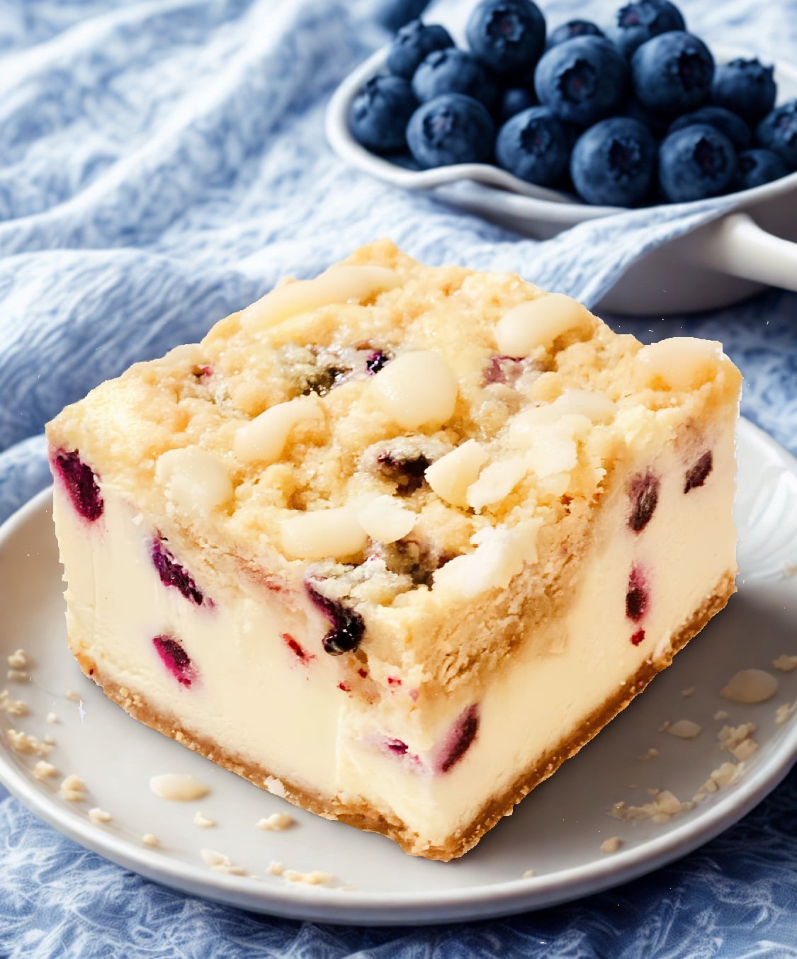 Blueberry Delight Cheesecake (1 slice)
